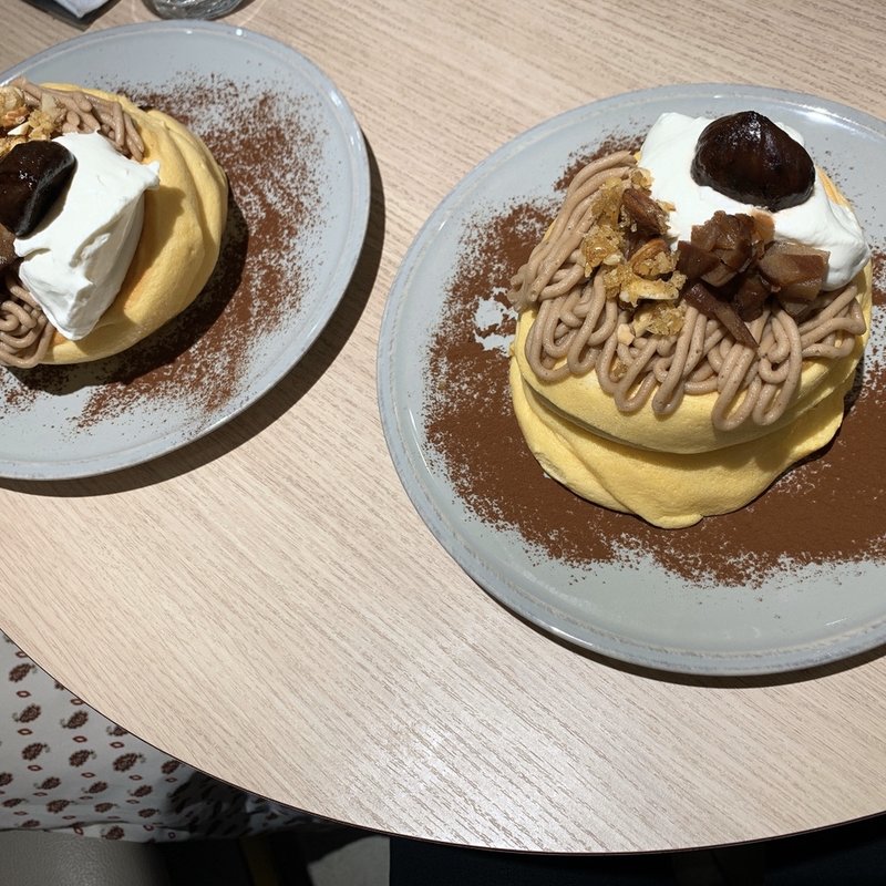 モンブランパンケーキ(FLIPPERS 表参道店)