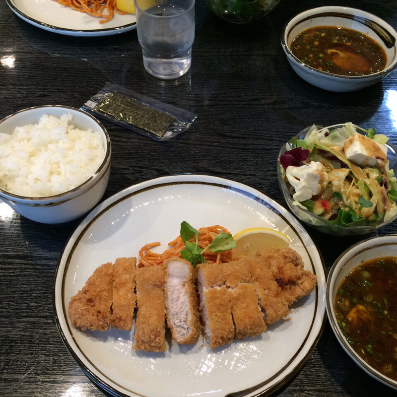 ロースオロシとんかつ(とんかつ 豚竹林)