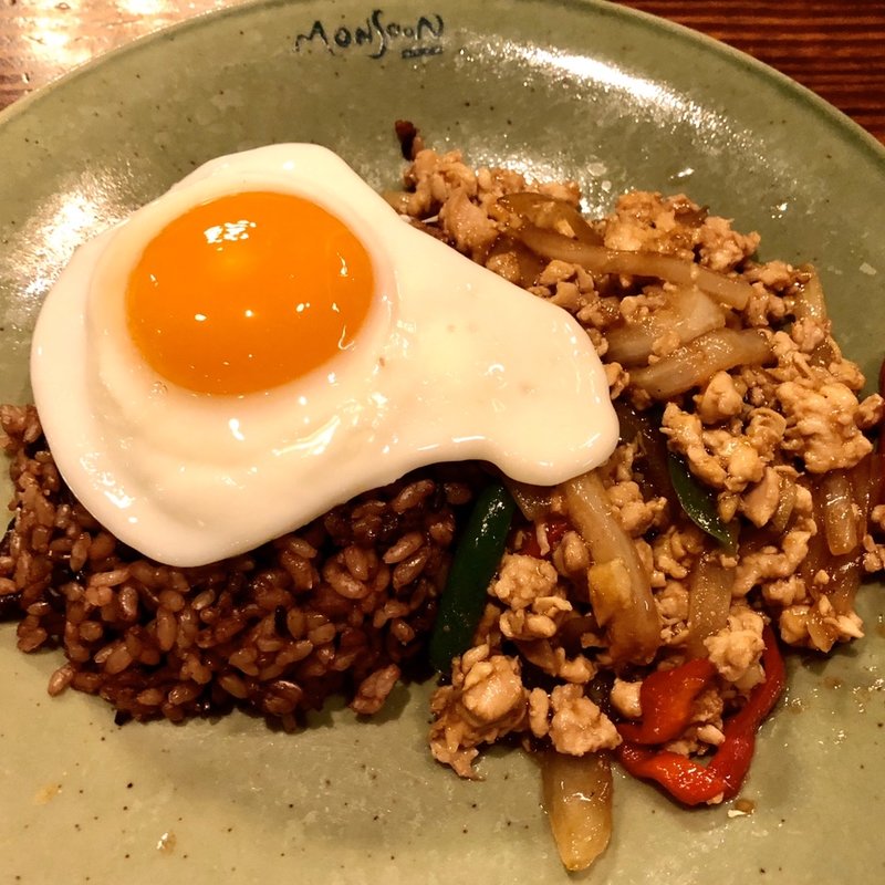 ガパオ炒めご飯(モンスーンカフェ G-Zone 銀座)