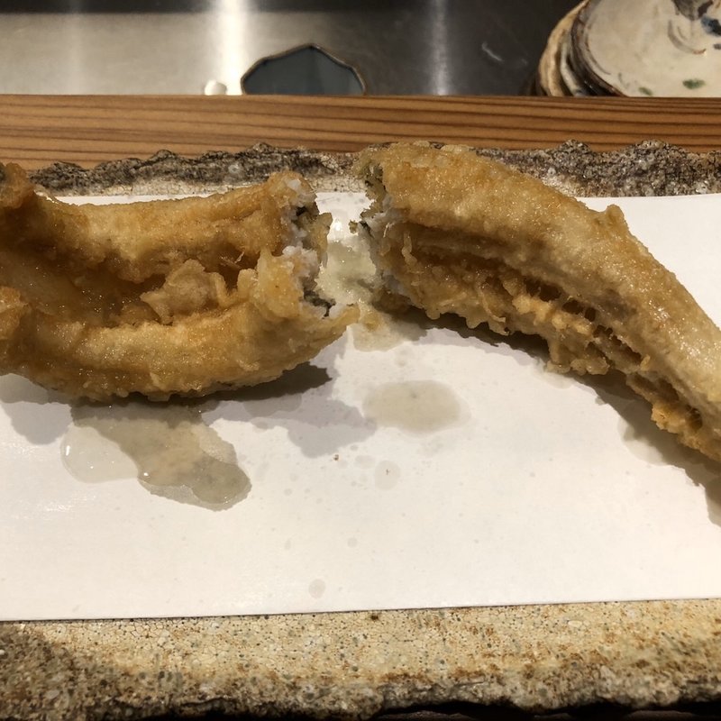 穴子の天ぷら(妻恋坂けい吾)