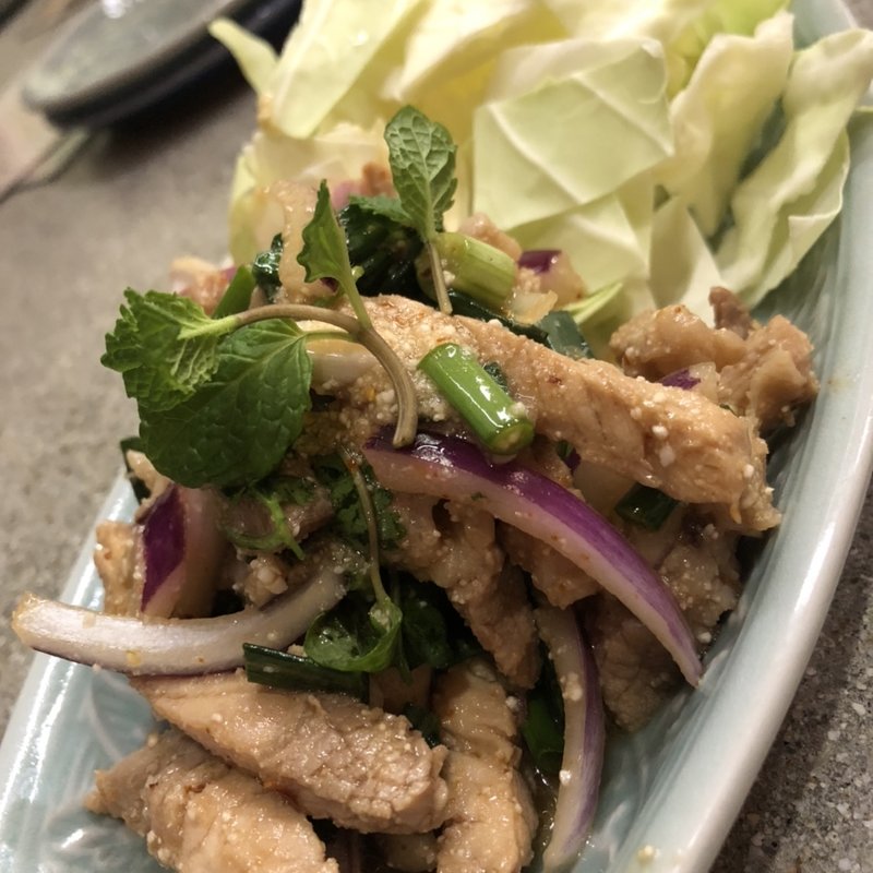 ナムトックムー(旅人シェフのタイ食堂KHAO)