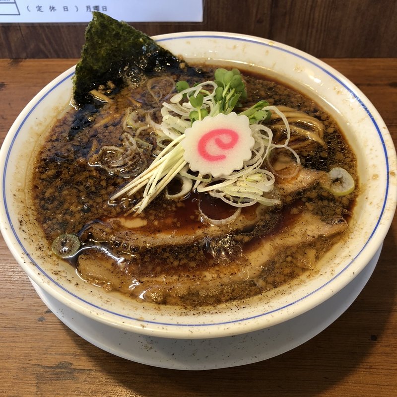 夜空(麺や マルショウ 豊中本店)