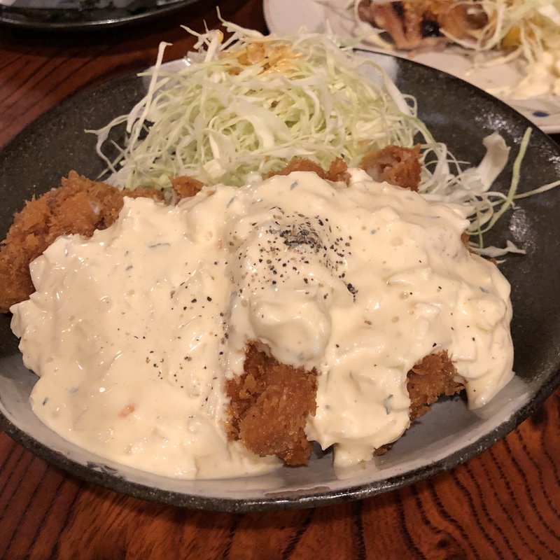 チキンカツのタルタルかけ(いっぽ)