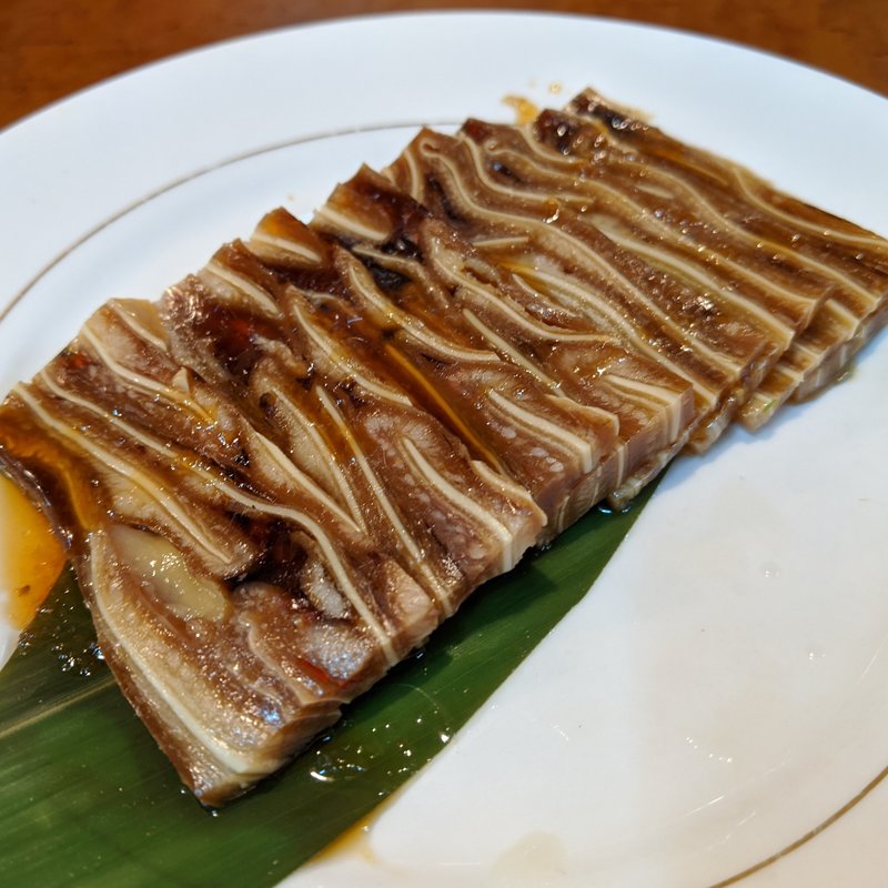 ゴリゴリ豚耳んの冷菜(チャ～ボン　多福楼 川崎店)