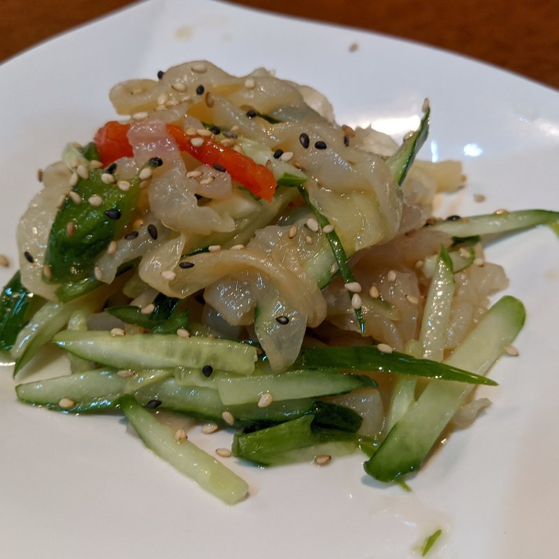 コリコリ大連クラゲ(チャ～ボン　多福楼 川崎店)