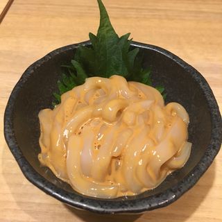 イカの塩辛(手打麺処 まるいち )