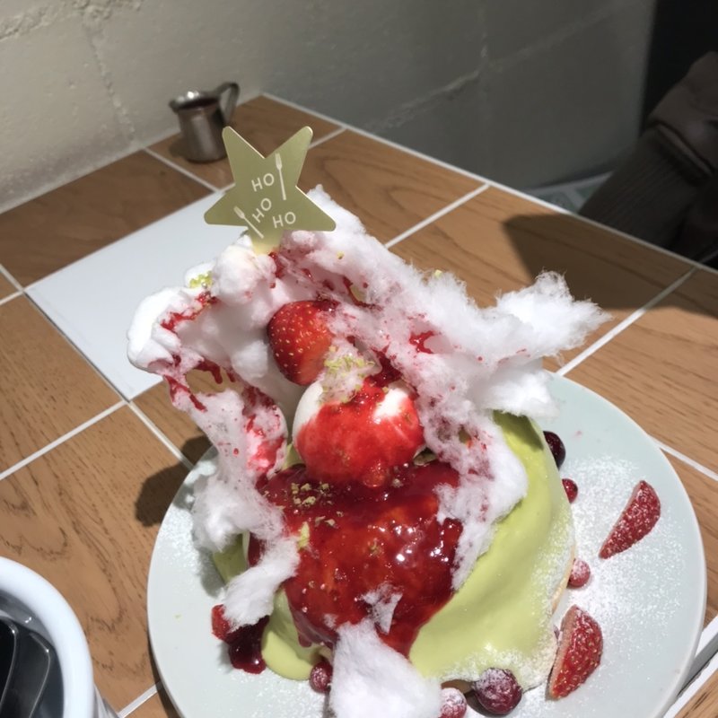 ピスタチオのパンケーキ(FLIPPER'S 横浜元町店 フリッパーズ)