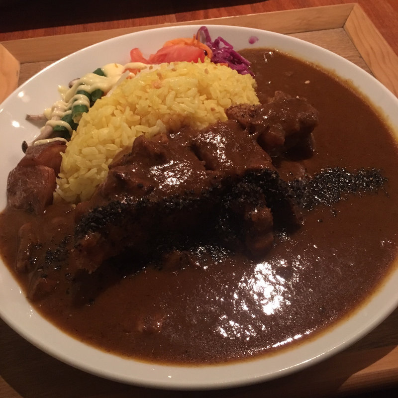 ラガーマンロースカツカレー(かとさんのカレー店)