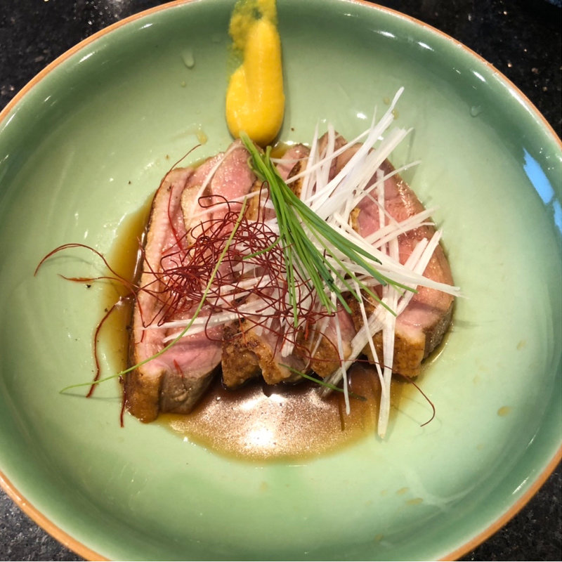 合鴨ロース煮(にぎり長次郎 楠葉店)