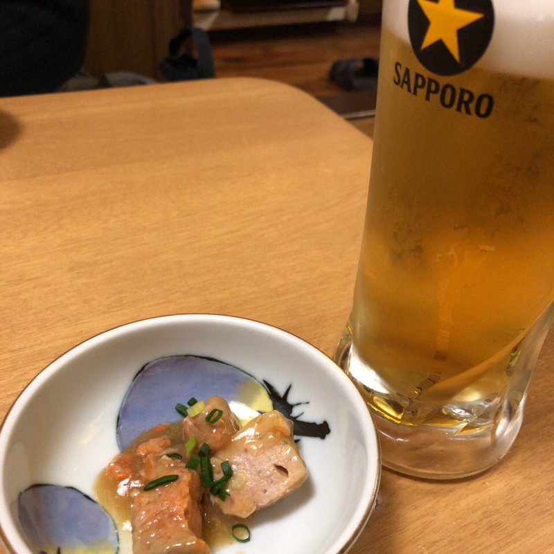 サッポロ黒ラベル　あん肝(お魚sun （おさかなさん）)