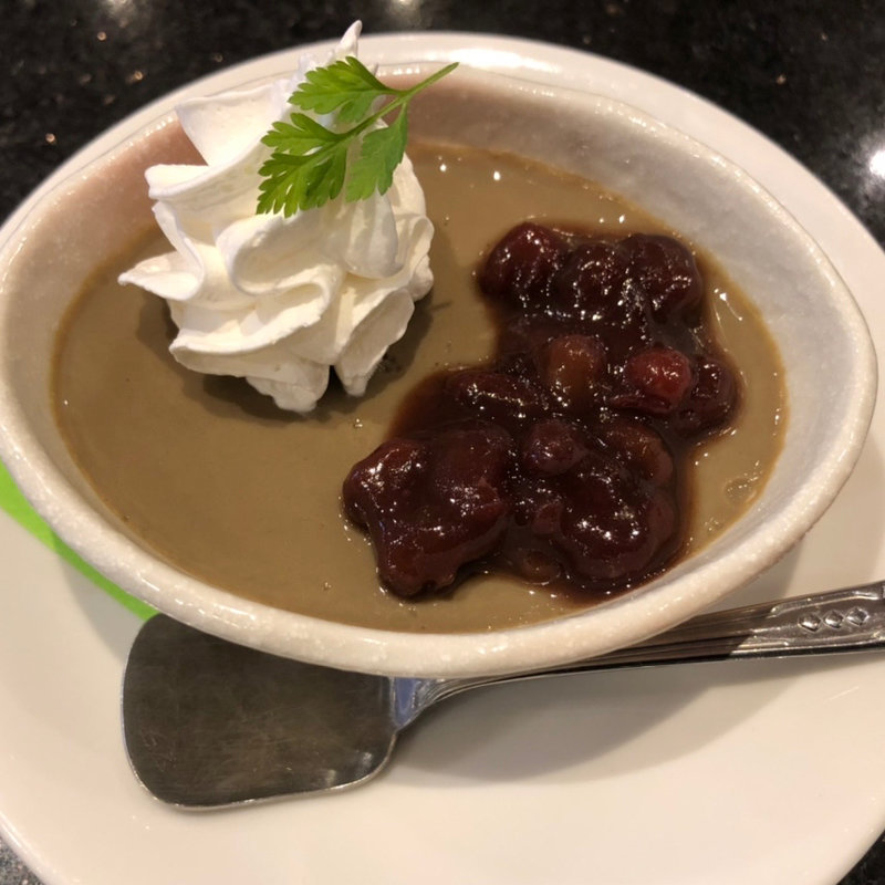 ほうじ茶プリン(にぎり長次郎 楠葉店)