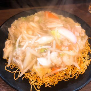 皿うどん(中華料理 天宝)