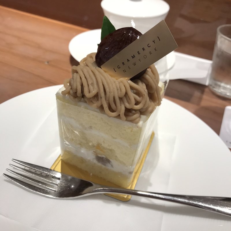和栗と和三盆のショートケーキ(グラマシーニューヨーク 高島屋日本橋店)
