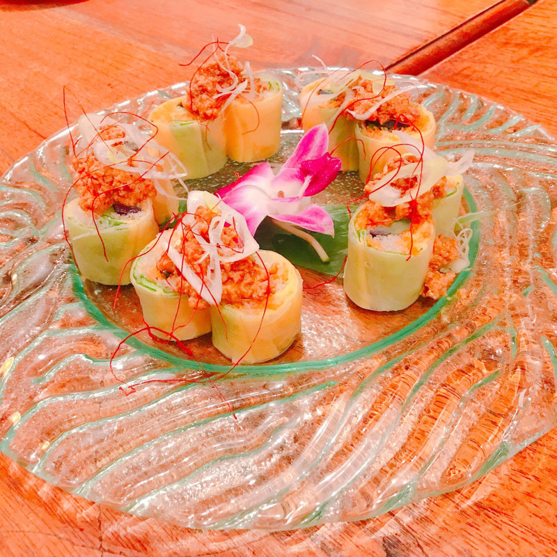 タイ風春巻きサラダ・・・ヤム・ウン・セン(バリラックス ザ ガーデン 新宿 （BALILax THE GARDEN）)