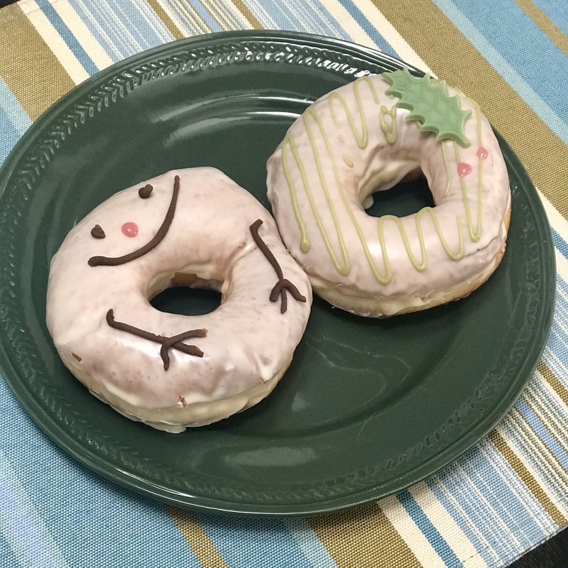 クリスマスクリームドーナツ(ブランジェ浅野屋 自由が丘店)