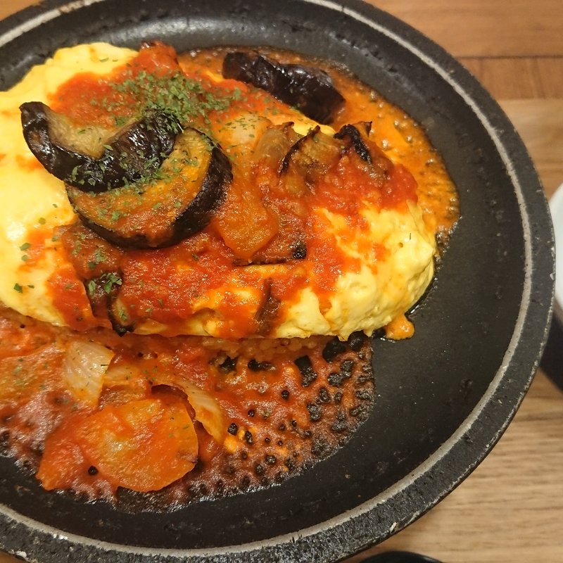 焼きオムドリア ローストなすのトマトソース(神戸元町ドリア ルミネ池袋店)