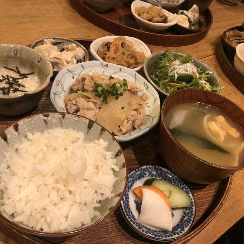 元気定食(八百屋とごはん うらや)
