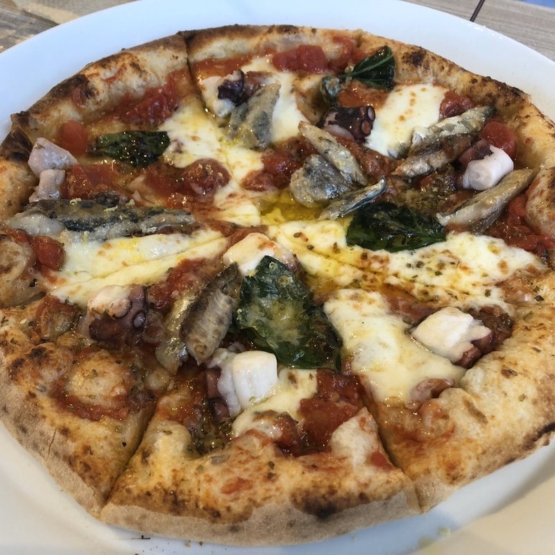 天草シーフードピッツァ(L'sola Terrace Amakusa )