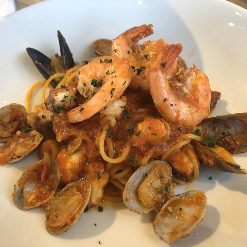 魚介のペスカトーレ(L'sola Terrace Amakusa )