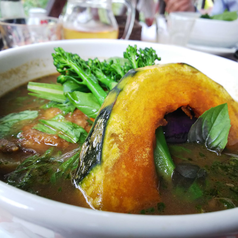 チキンレッグスープカレー(ファームヤード )