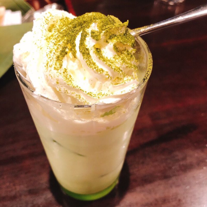 抹茶ホワイトモカ(BRICK CAFE)