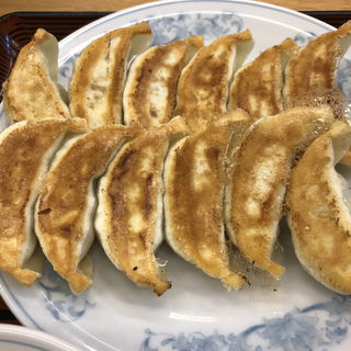 ダブル餃子定食(ぎょうざの満州)
