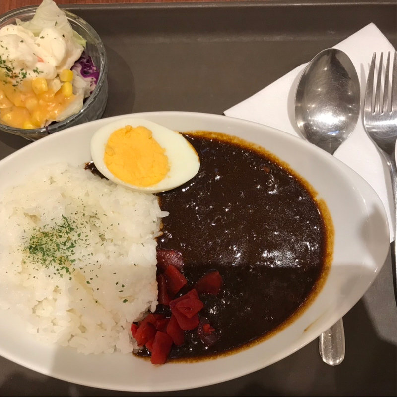 牛すじ黒カレー(ケーブルカーコーヒー 新宿 （Cable Car Coffee）)