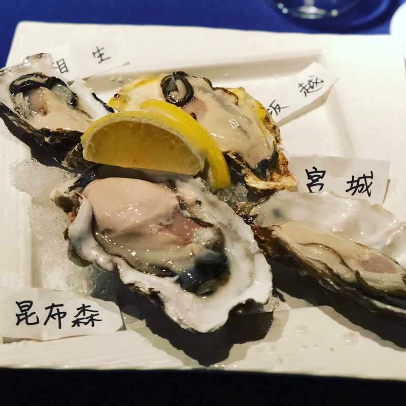 カキ盛り合わせ(ITALIAN＆OYSTER SEASON)