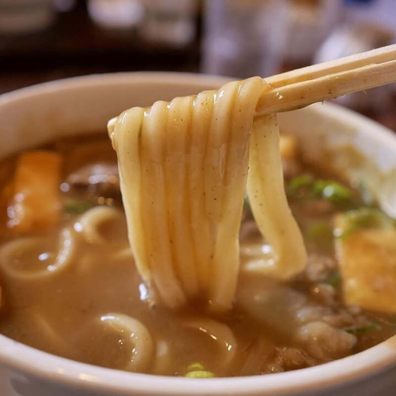 肉あげカレーうどん(たからや)