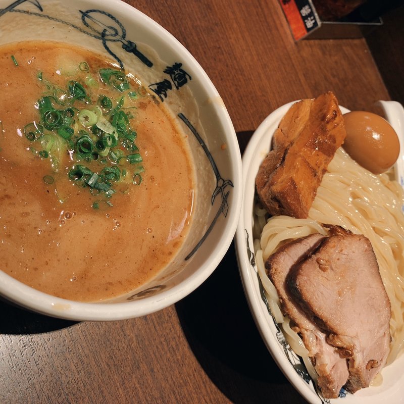 濃厚味玉チャーシューつけ麺(麺屋武蔵 芝浦店)