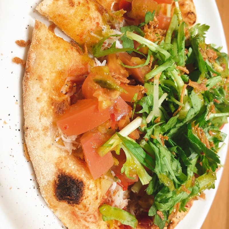 ピザ(ハーフ)(クラフトビアマーケット　ホワイティ梅田店)