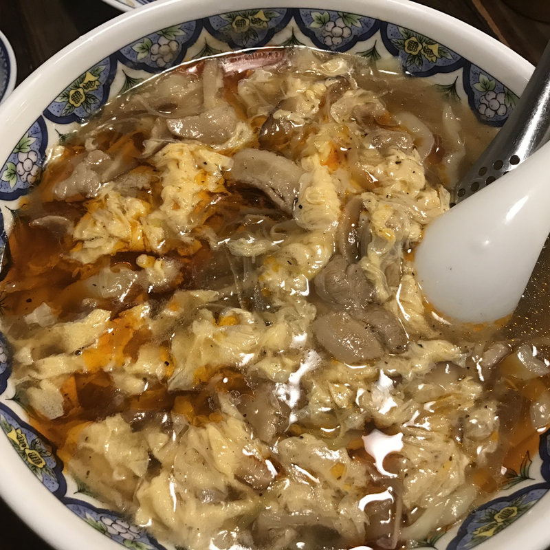 スーラータンメン(中国ラーメン 揚州商人 第二産業南中野店)