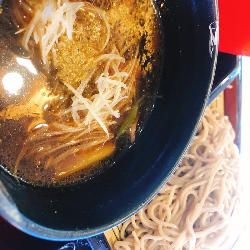 鴨つけそば(家族亭 住之江店)