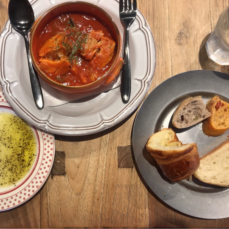 スペイン豚バラ肉のトマト煮込み(メゾンカイザーテーブル　渋谷ヒカリエ店)