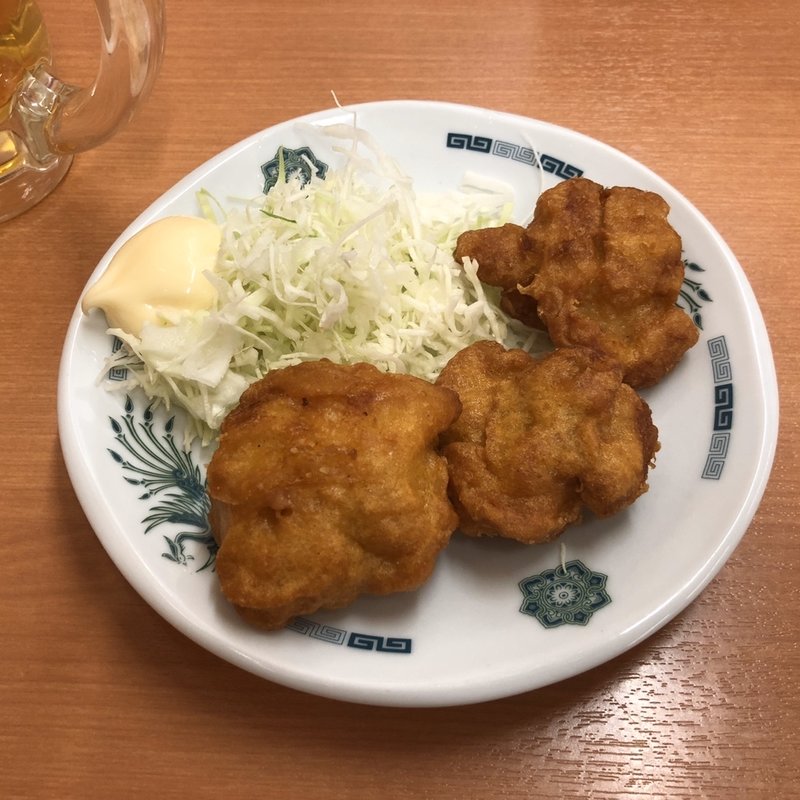 おつまみ唐揚げ(日高屋 祖師ヶ谷大蔵店)