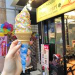 パラパラソフトクリーム