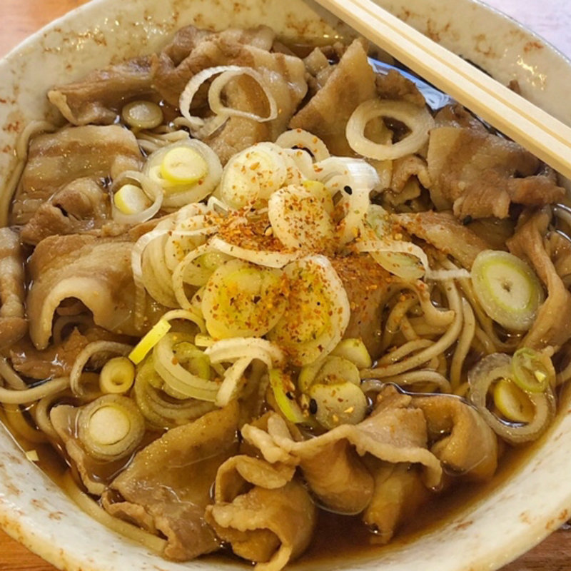 特盛肉そば(車 )