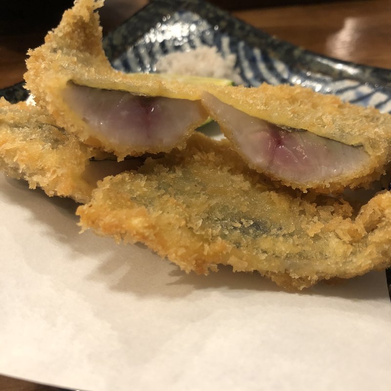 アジフライ(居酒屋　まんぼう)