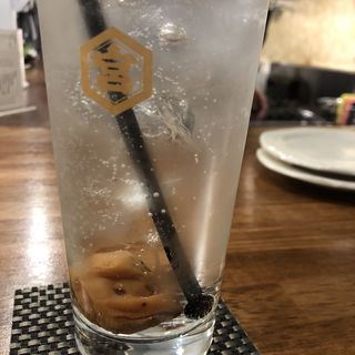 梅干しサワー(居酒屋　まんぼう)