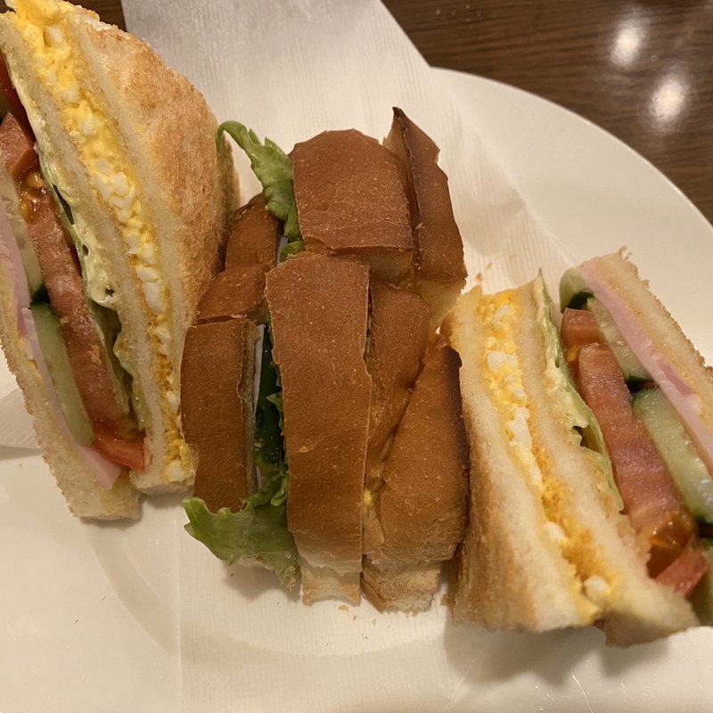 ミックスサンド(珈琲専門店 コッペル)