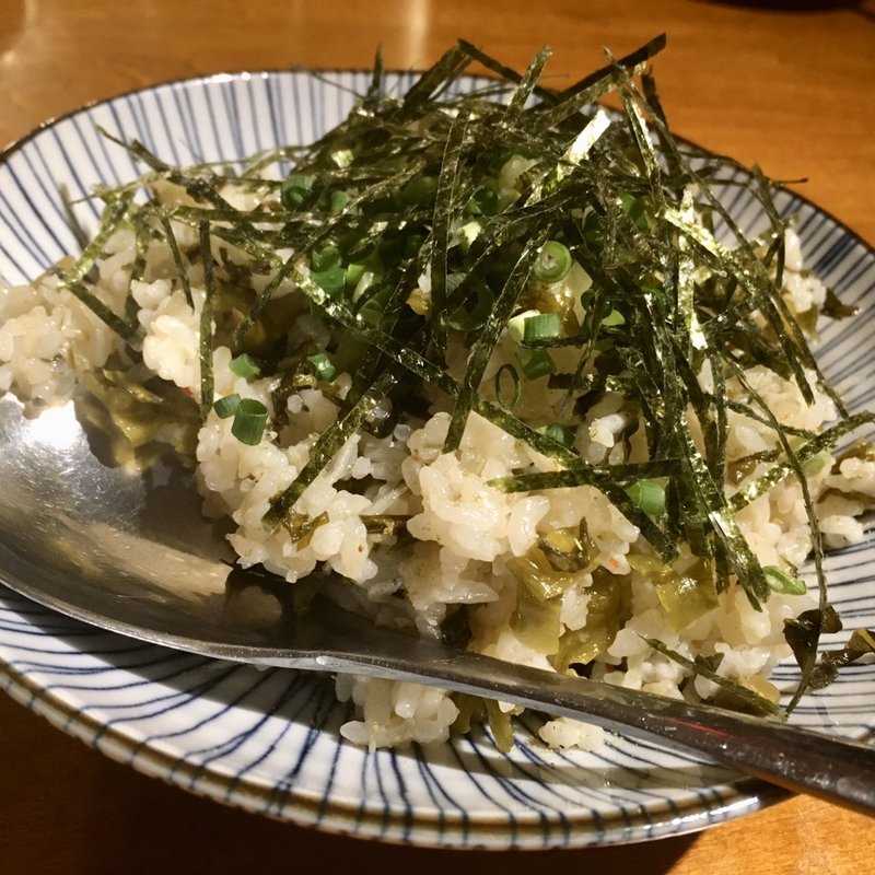 高菜とじゃこのまぜごはん(マルイチ商店)