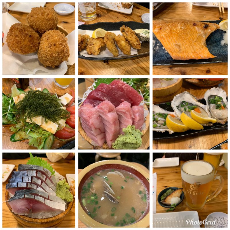 まぐろ中トロ刺身盛り他(タカマル鮮魚店 ４号店)