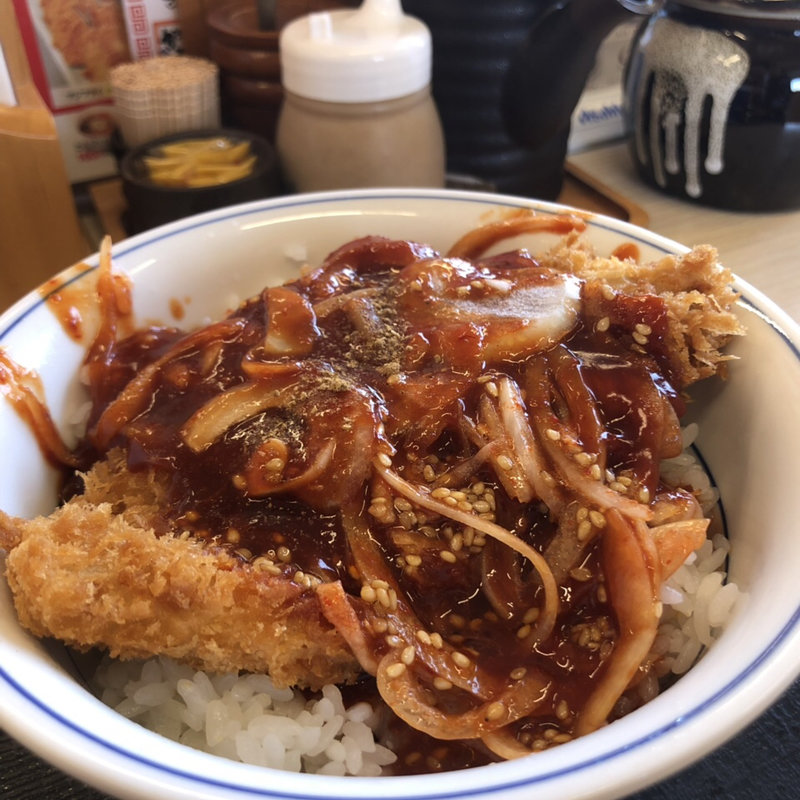 赤辛カツ丼 (梅)(かつや 大阪泉佐野店)