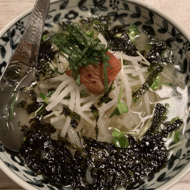 紀州梅冷麺ハーフ(熟成和牛焼肉　エイジング・ビーフ)