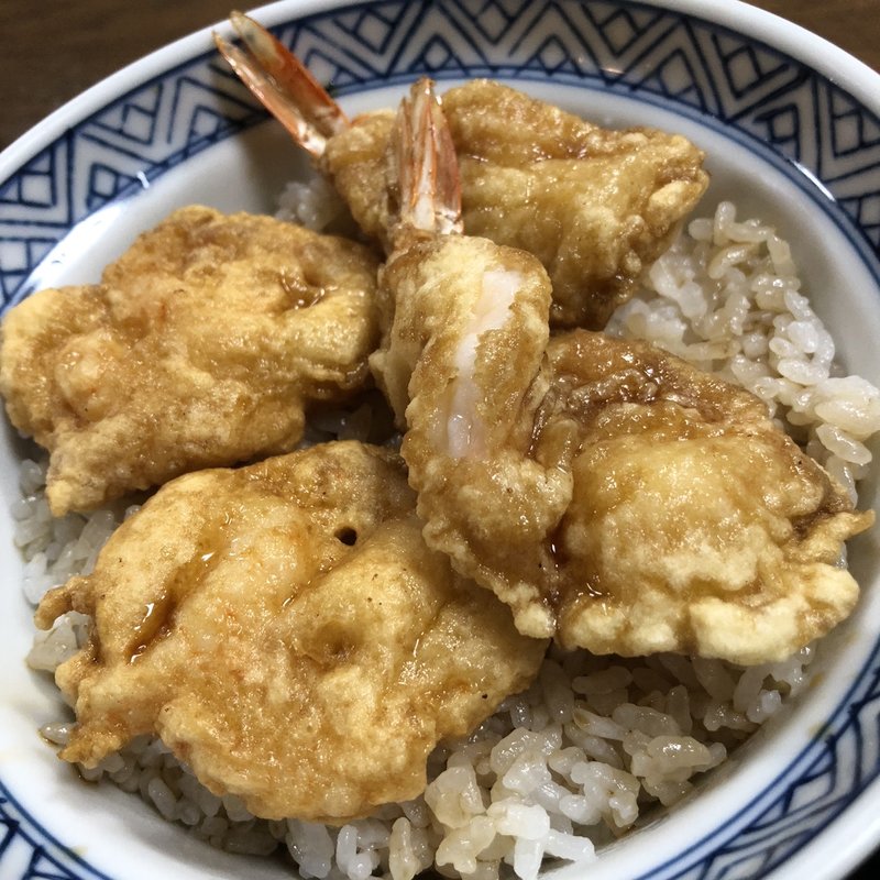 上天丼(名代天ぷら ばば天)