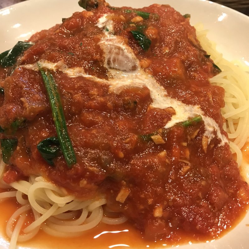 ツナとほうれん草(麦小家 （【旧店名】スパゲティ DEN）)