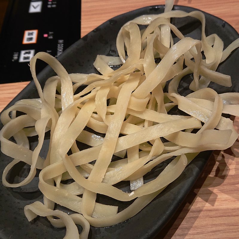 きしめん(しゃぶしゃぶ温野菜 ミューザ川崎店)