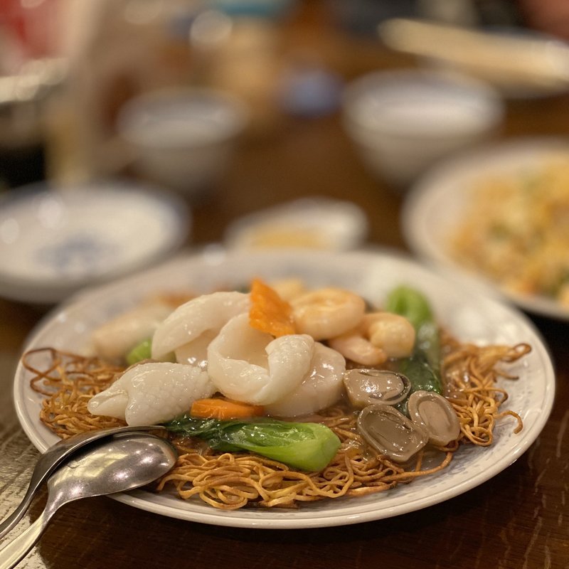 海鮮焼きそば(中華菜館 同發 本館 )