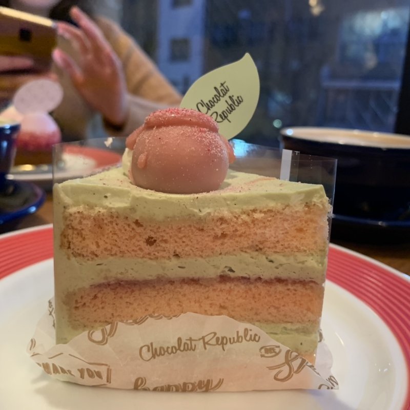 ピスタチオショートケーキ(ショコラ リパブリック 三宮本店)