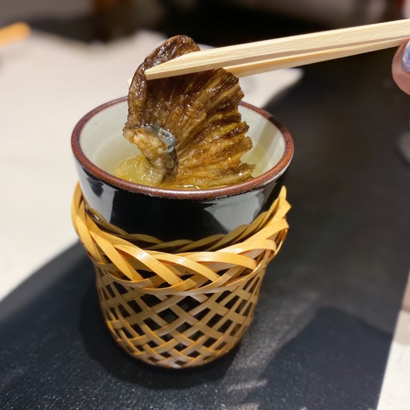 ひれ酒(あじ平 曽根崎)